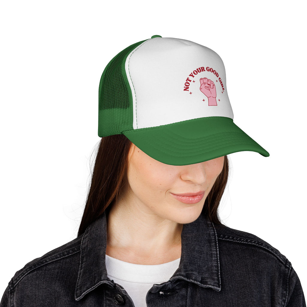 not your good girl- y2k trucker hat