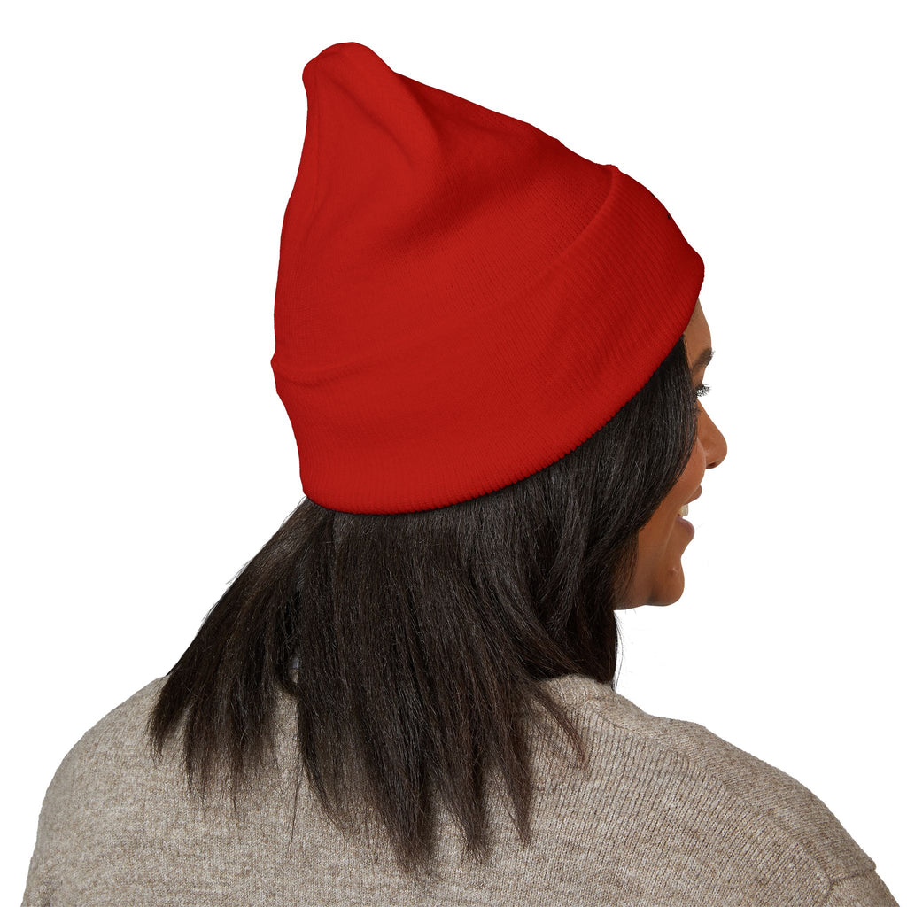 break cycles not hearts- embroidered cuffed beanie