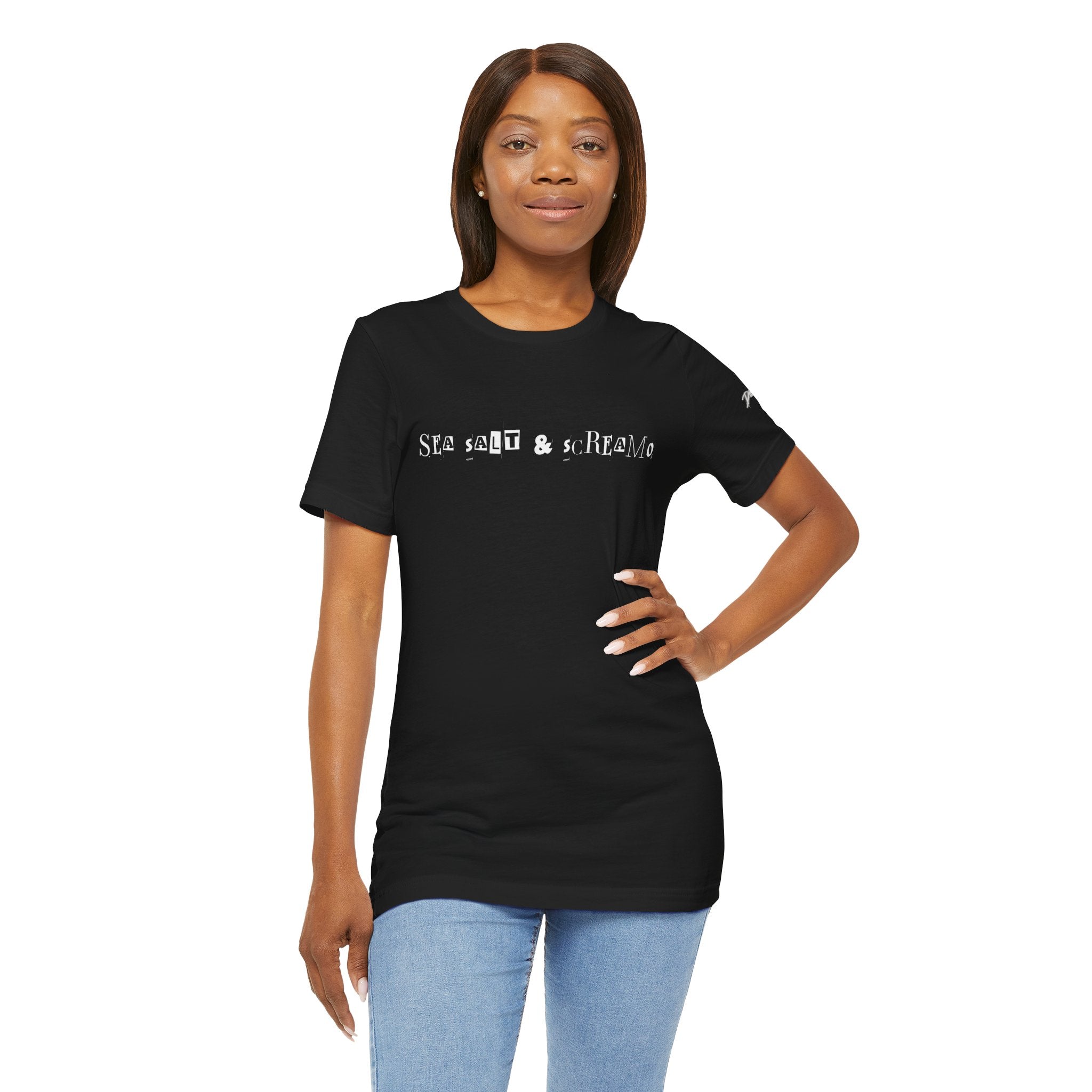 Sea Salt x Screamo- Crewneck, Short Sleeve