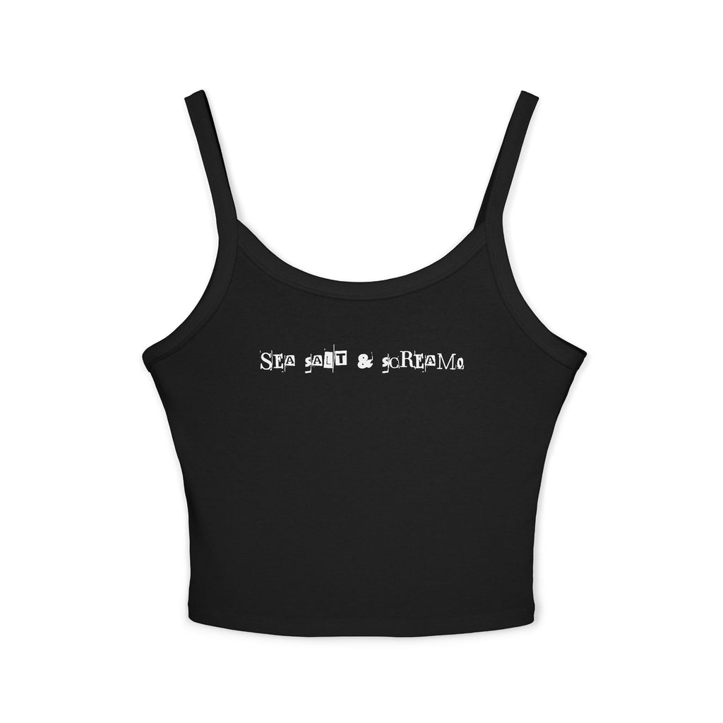 Sea Salt x Screamo- cropped graphic tank