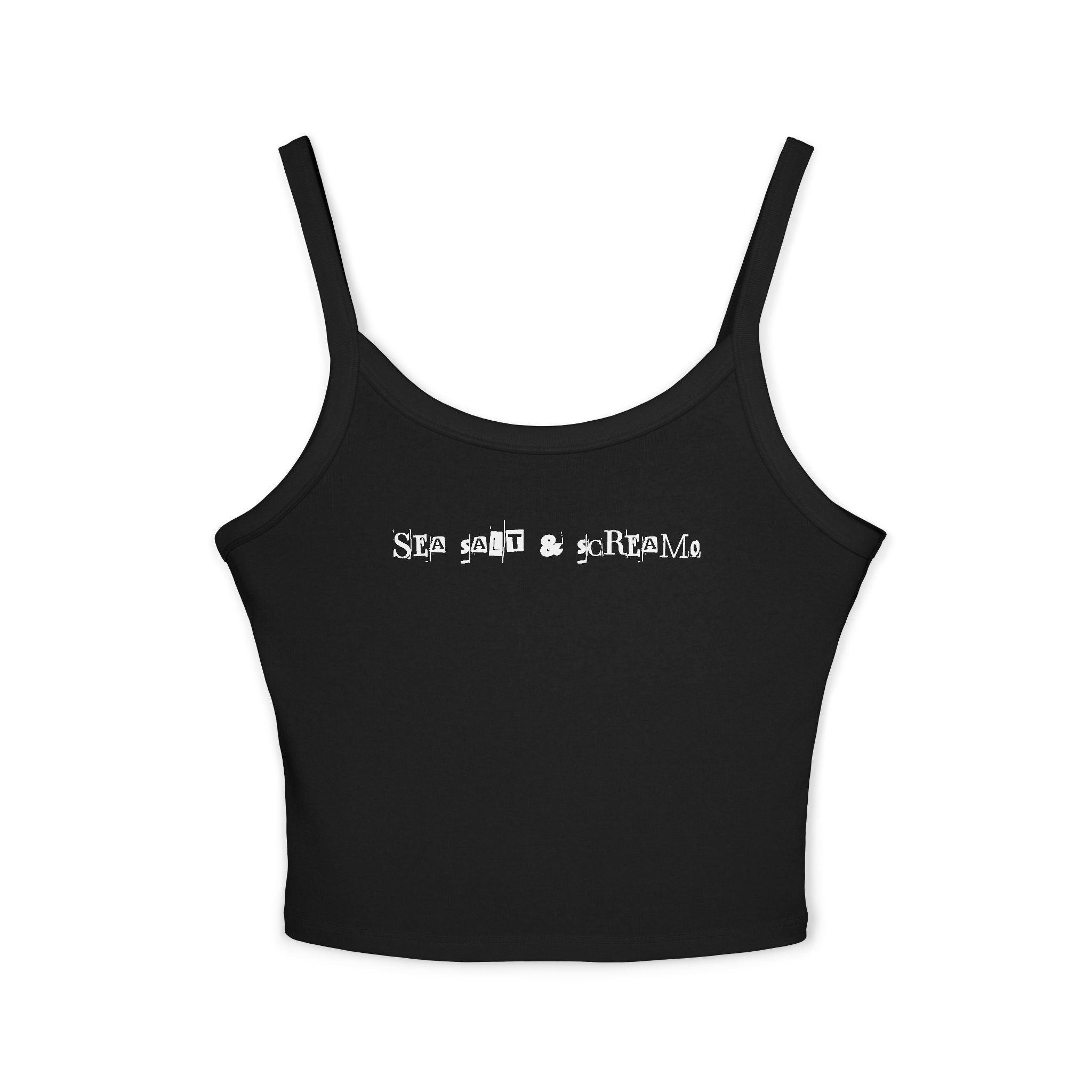 Sea Salt x Screamo- cropped graphic tank