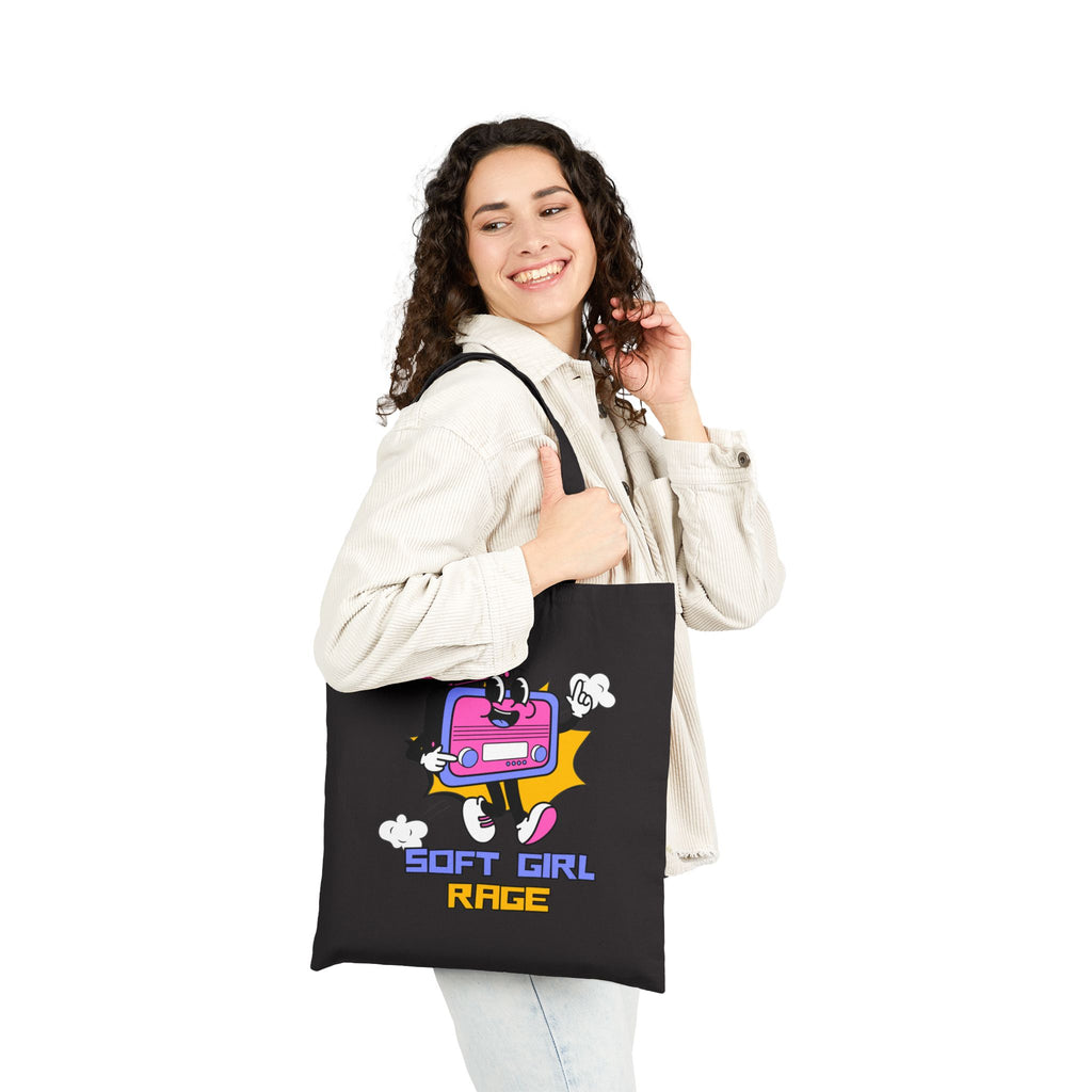 Soft Girl Rage cassette Tote Bag