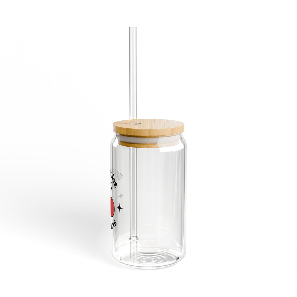 Break Cycles, Not Heats Eco-Friendly Sipper Glass, 16oz