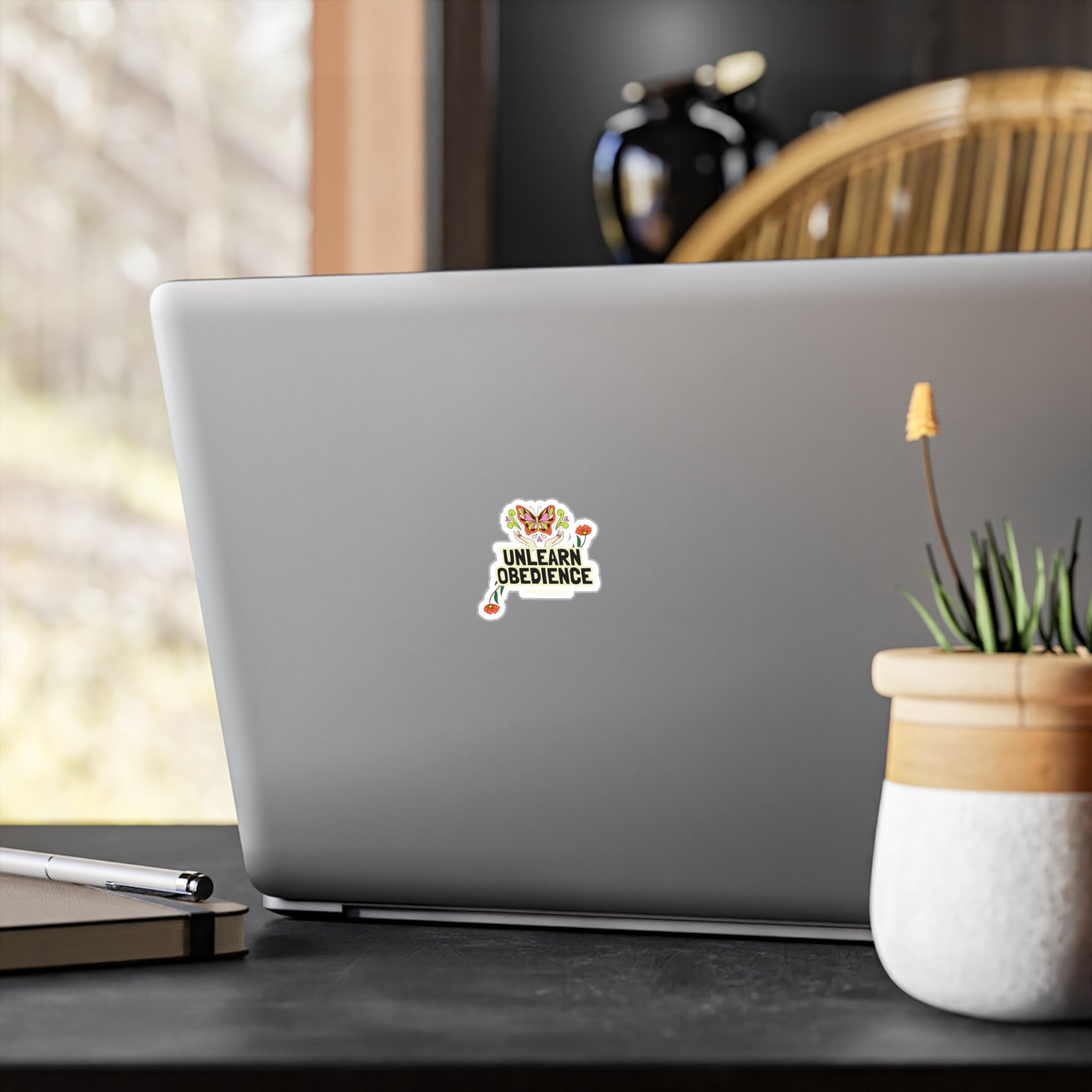 Unlearn Obedience Vinyl Sticker