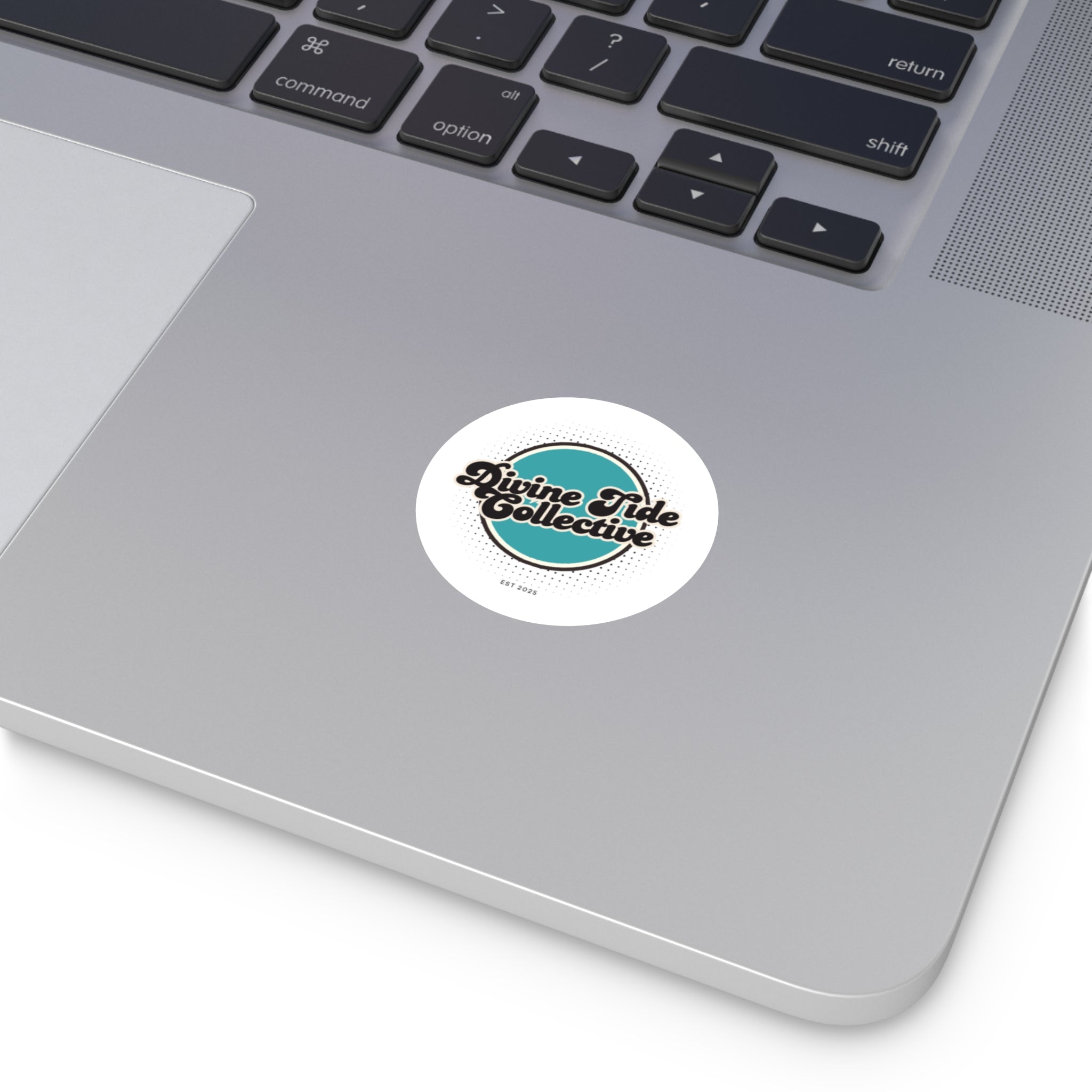Divine Tide Collective Round Vinyl Sticker