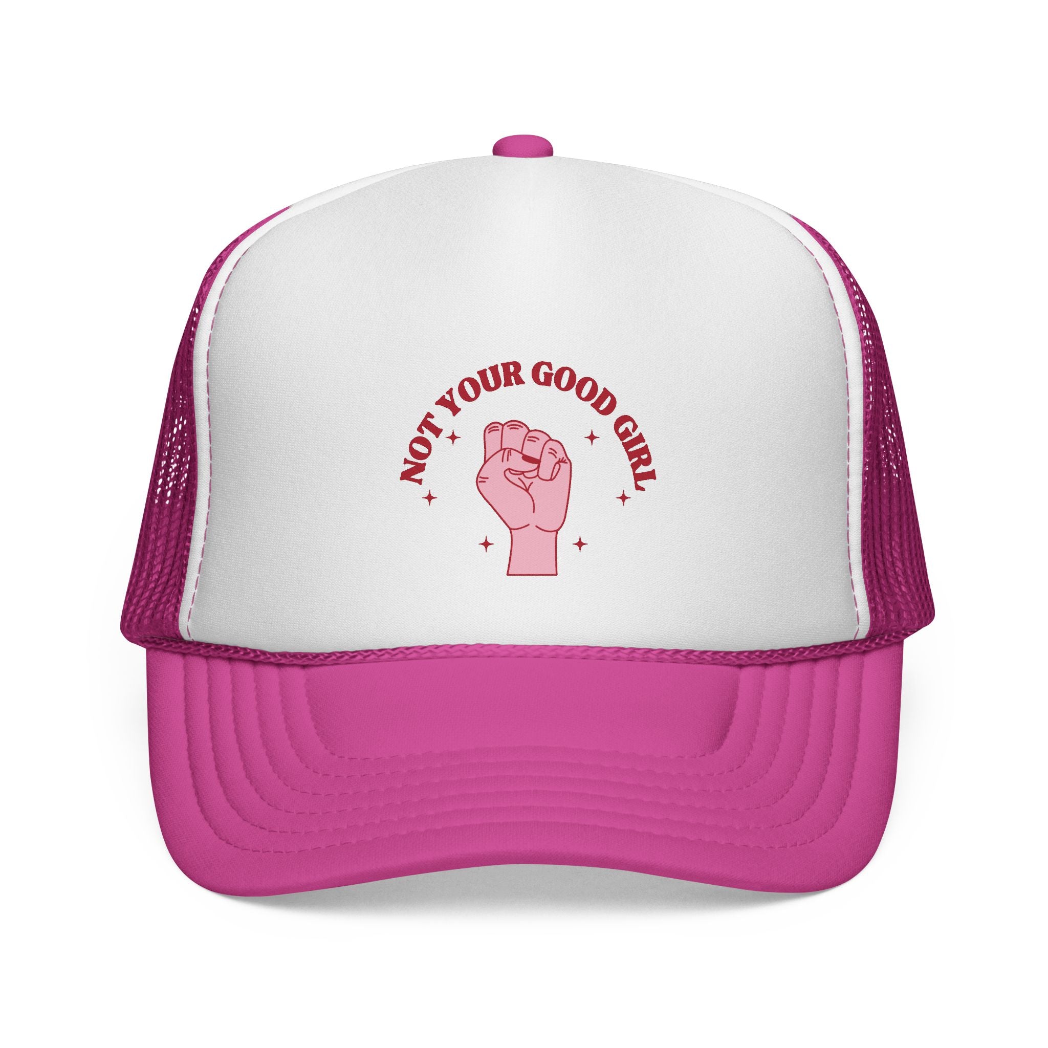 not your good girl- y2k trucker hat