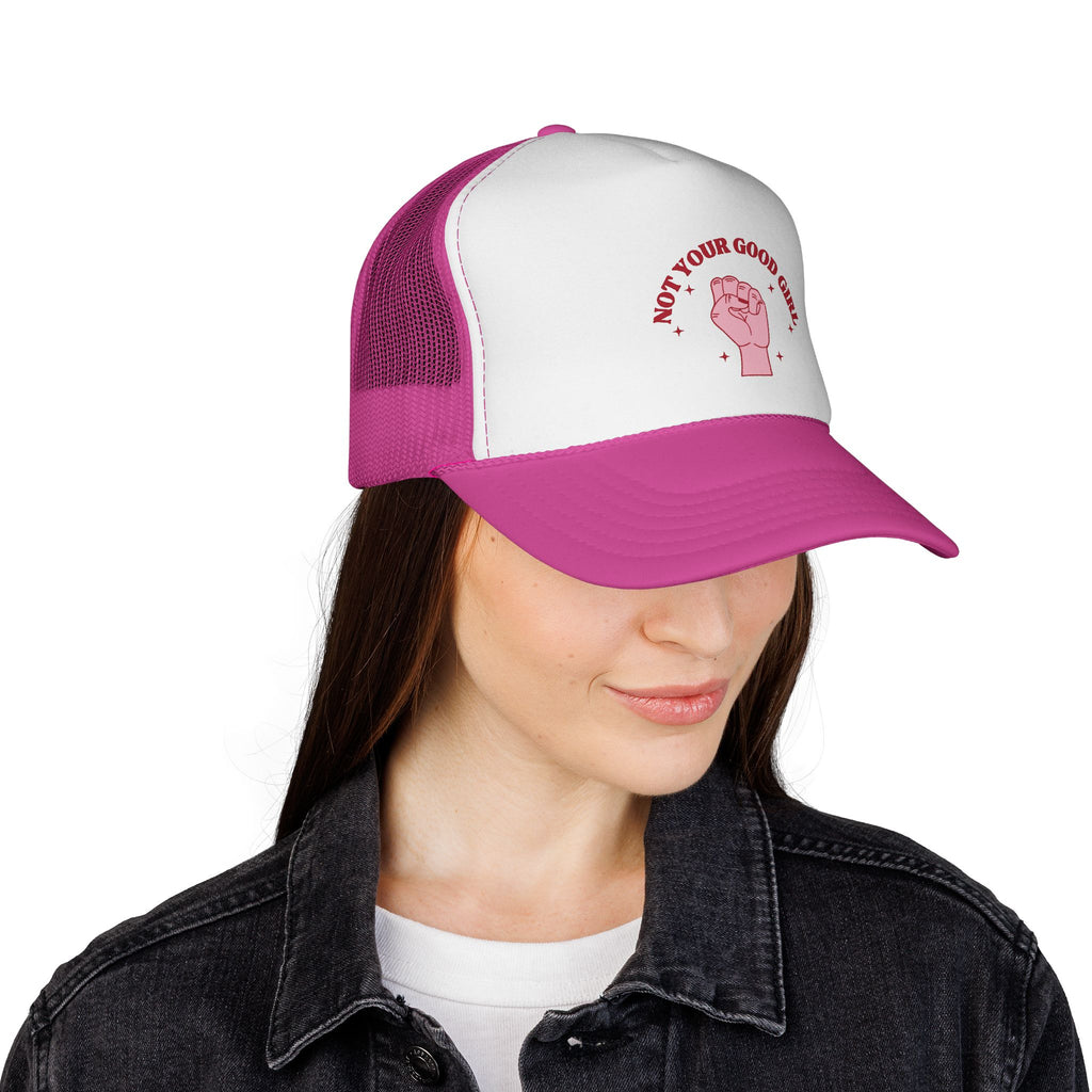 not your good girl- y2k trucker hat