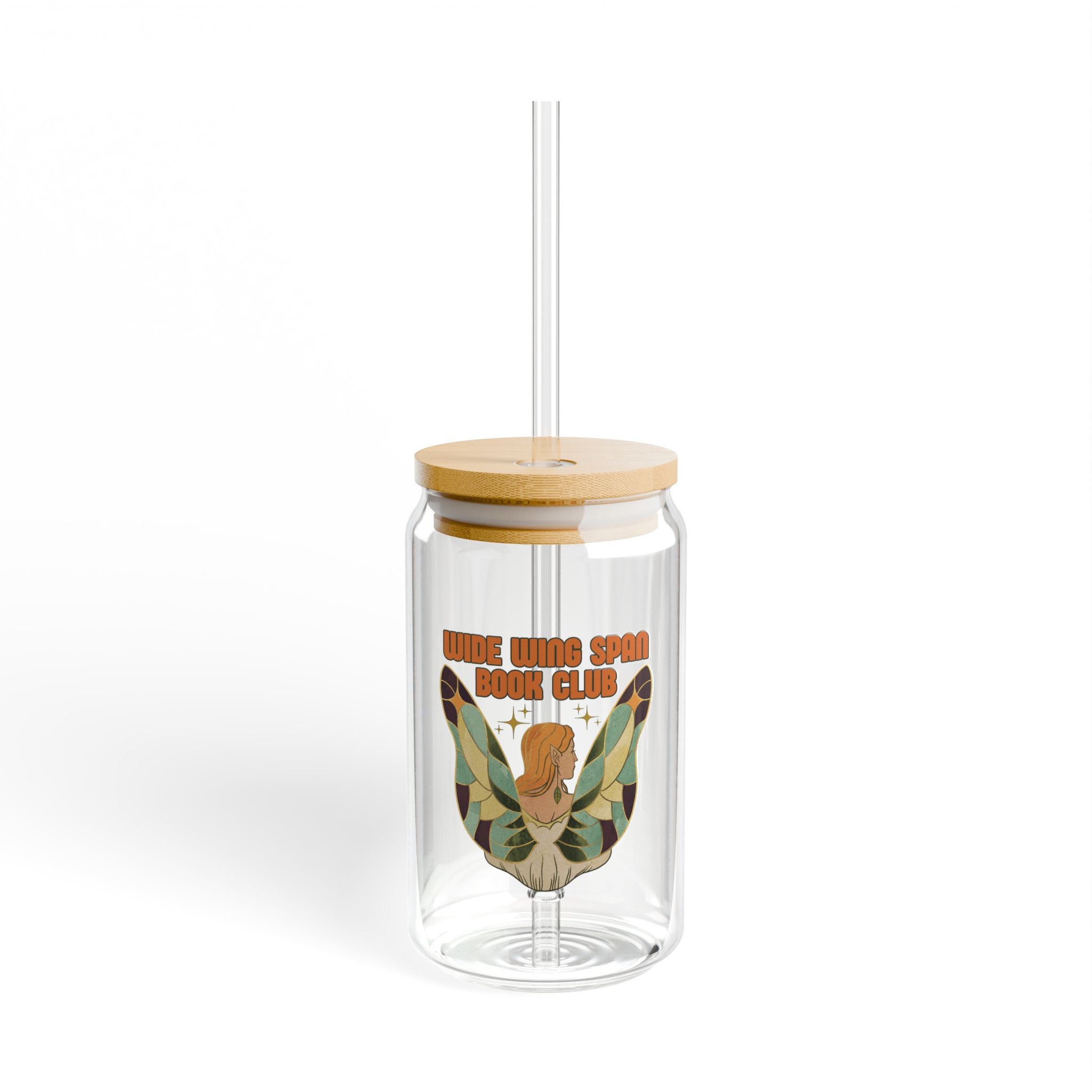 Smutty Book Club- Eco-Friendly Sipper Glass, 16oz