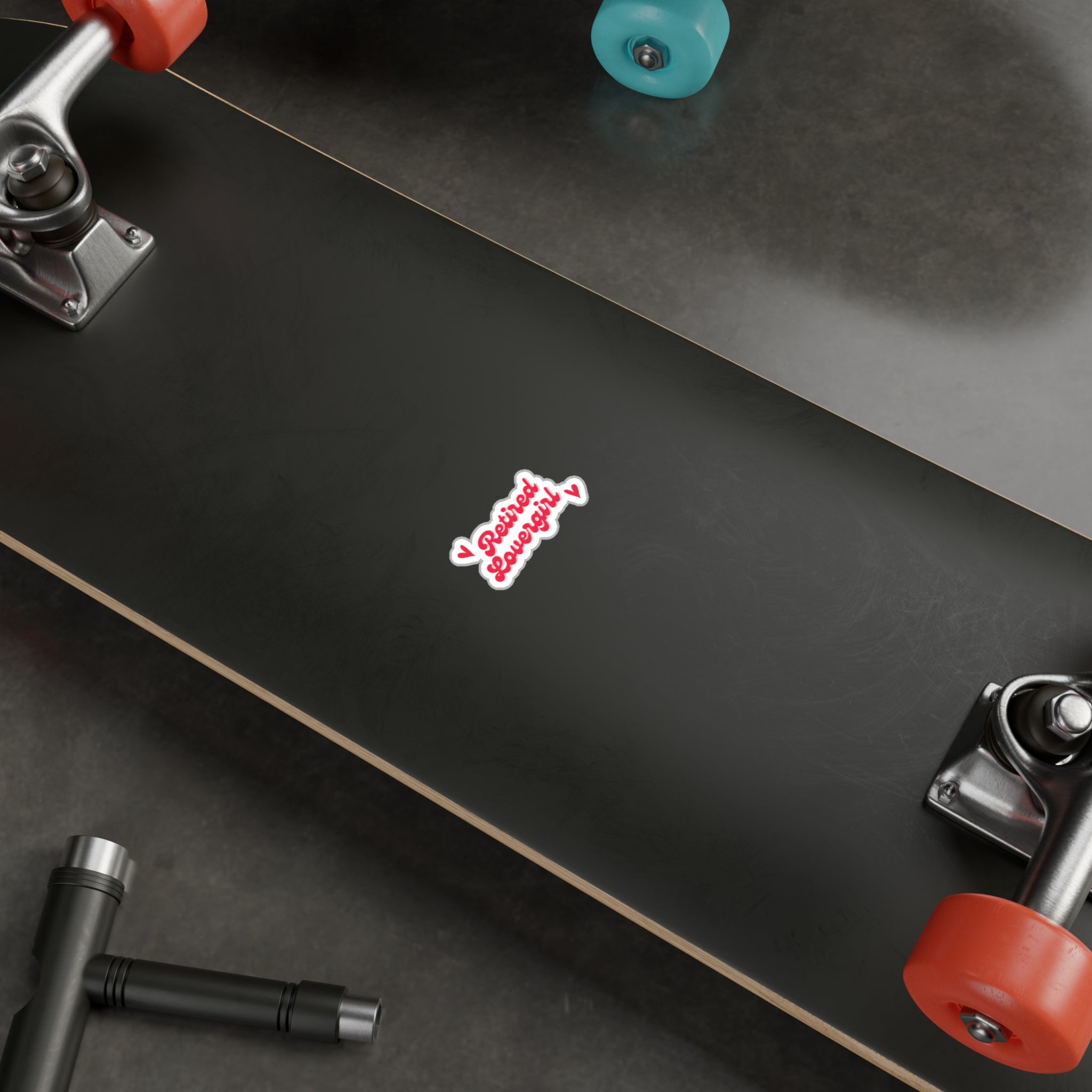 Retired Lovergirl Vinyl Sticker