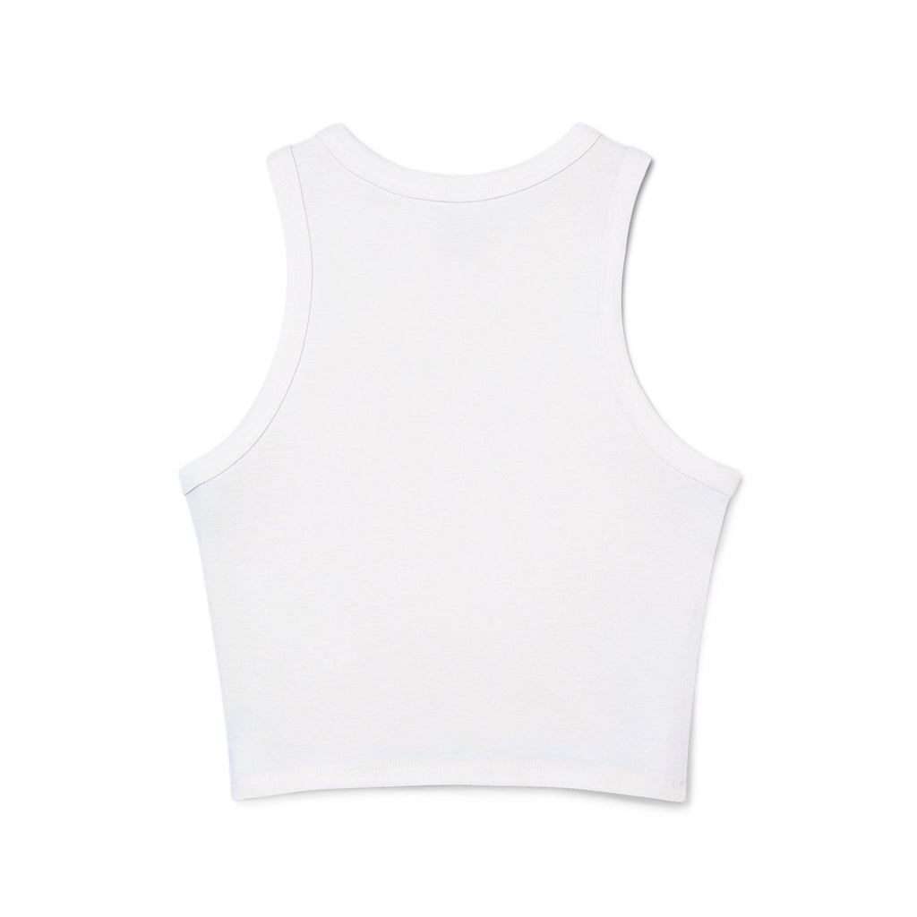 y2k PUNK Women's Rib Racercrop