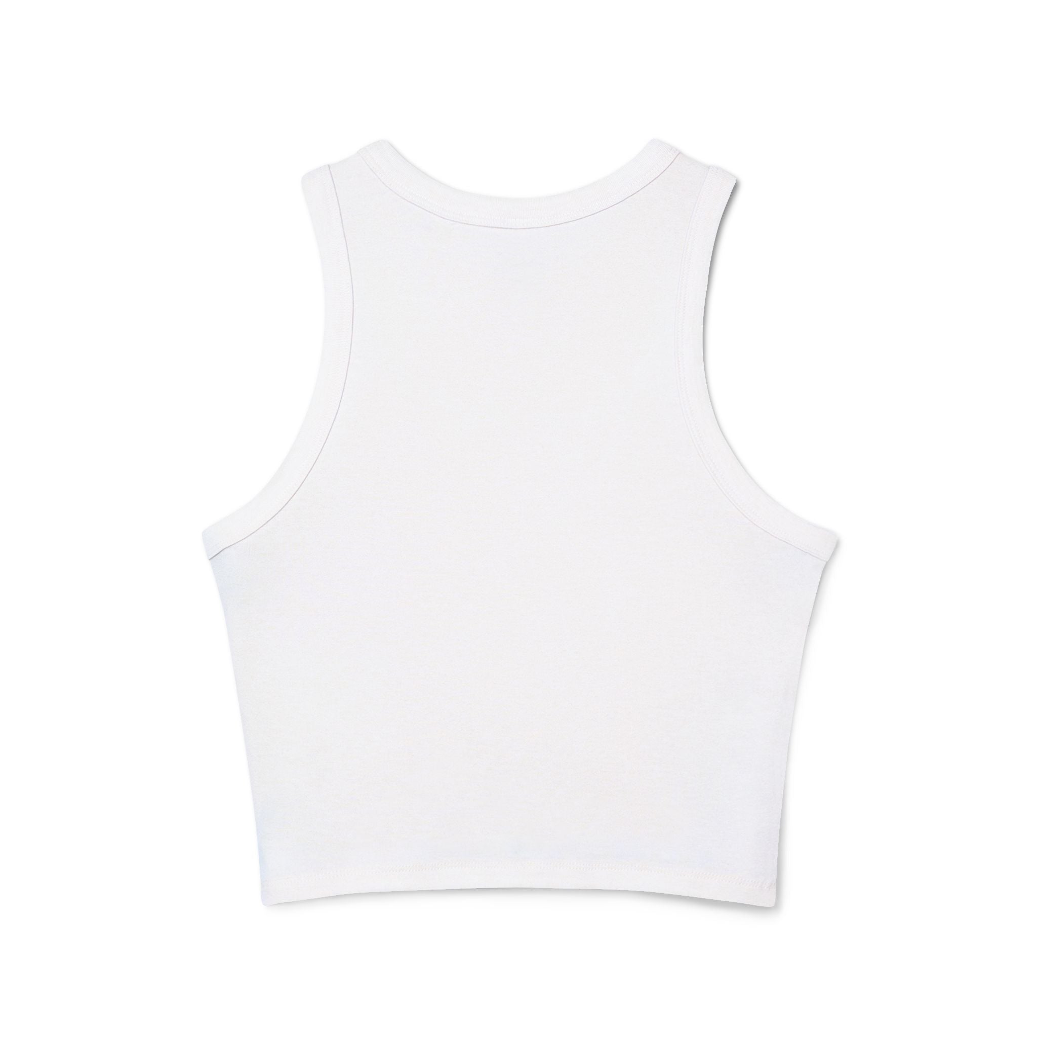y2k PUNK Women's Rib Racercrop