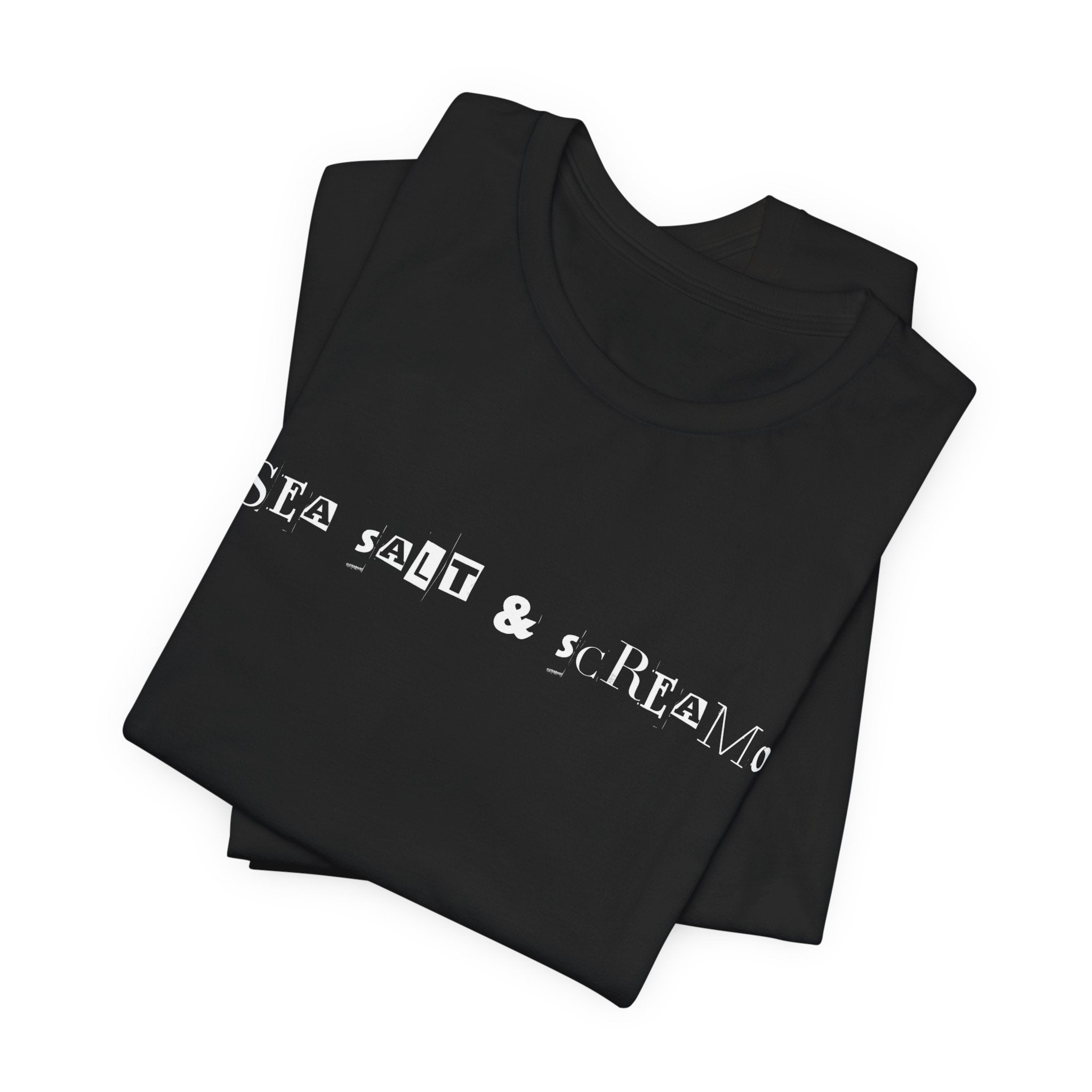 Sea Salt x Screamo- Crewneck, Short Sleeve