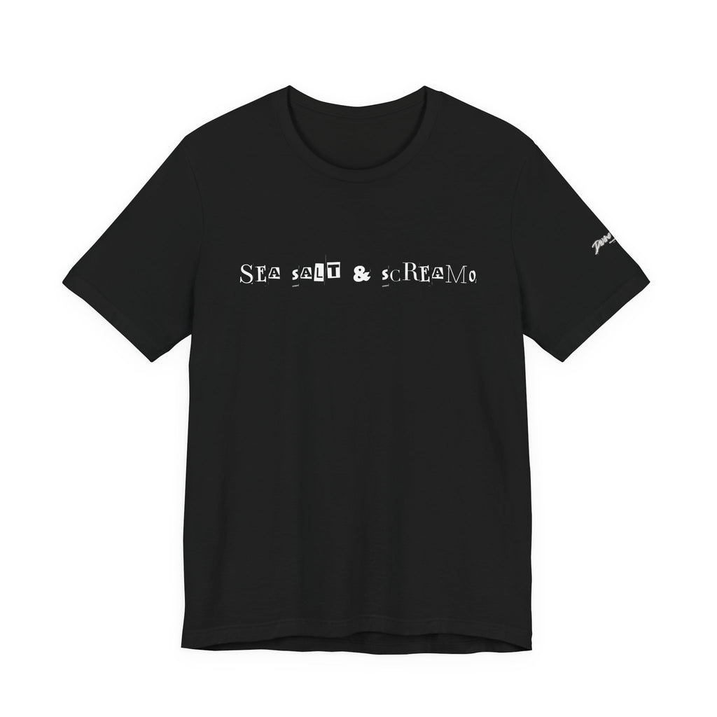 Sea Salt x Screamo- Crewneck, Short Sleeve